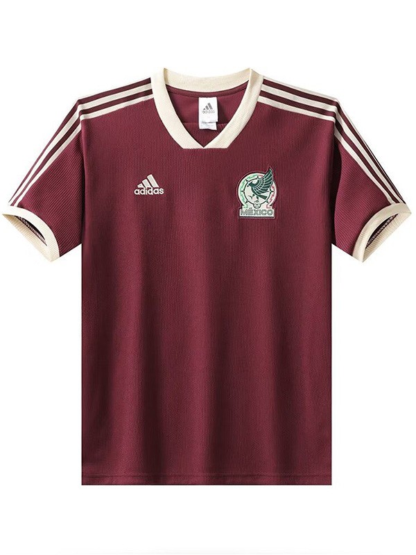 Mexico retro jersey soccer kit men's vintage sportswear football uniform tops sport shirt 2022